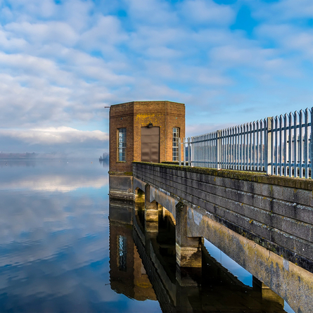 An image of Pitsford Reservoir advertising local attractions near to Chef & Brewer venues.