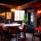 The restaurant area of The Narborough Arms.