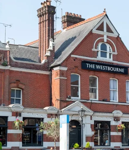 The exterior of The Westbourne pub
