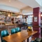 interior bar with restaurant and seating area