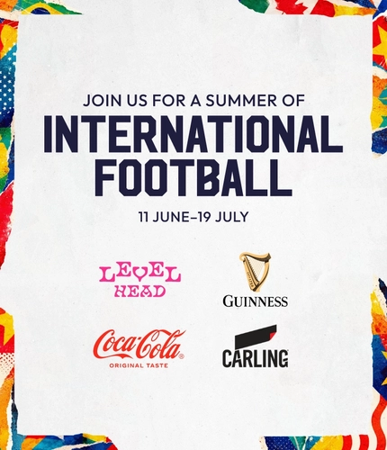 A banner promoting the World Cup at Hungry Horse and Value venues.