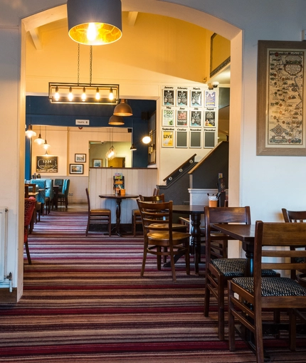 interior seating area