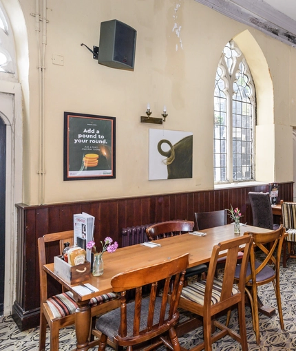 interior of the restaurant