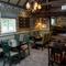 The interior restaurant and seating area at the Vauxhall Inn.