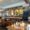 interior seating area and bar