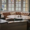 interior restaurant and seating area