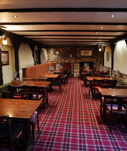 interior seating area, restaurant and function room