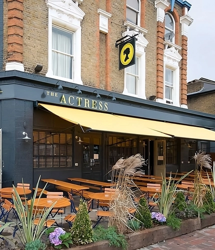 Metro - Actress (East Dulwich) - The exterior of The Actress