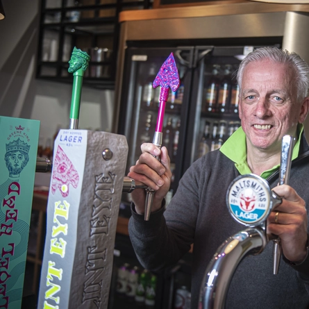 A portrait of a pub manager.