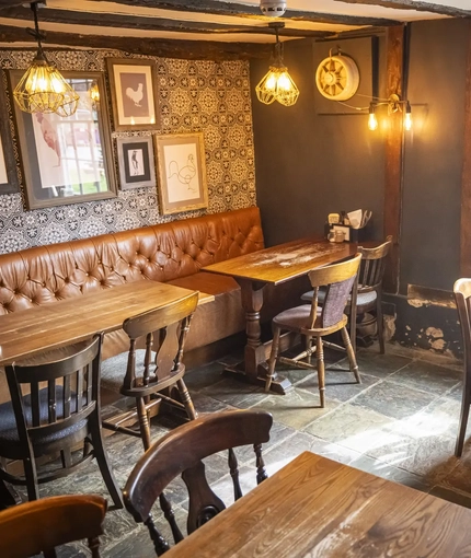 interior seating area