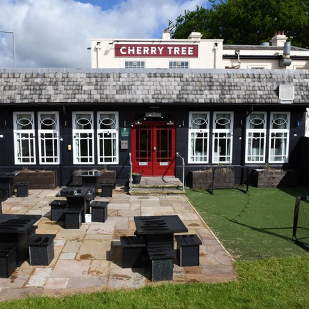 interior seating area of the pub