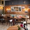 interior restaurant and seating area