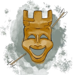 A Illustration for local attractions to The Bell in Stratford-Upon-Avon.