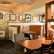 Interior dining area of a pub.