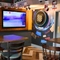 interior seating area and darts board