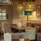 Internal seating area in a pub restaurant