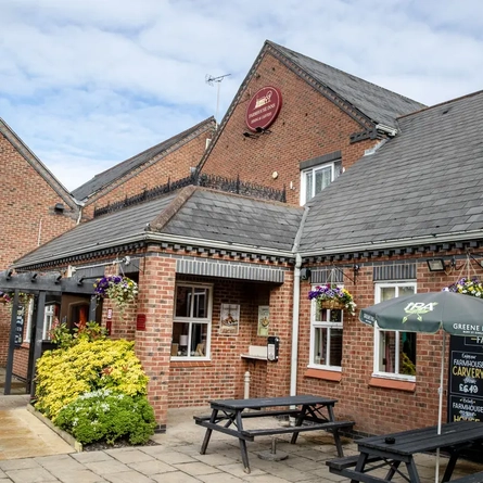 exterior facade of the pub