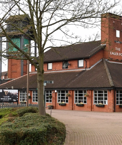 exterior of the pub