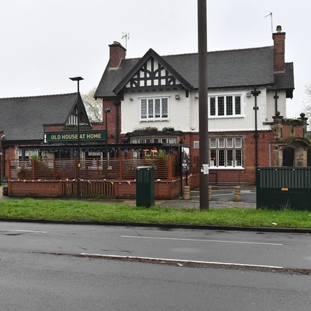 exterior of the pub