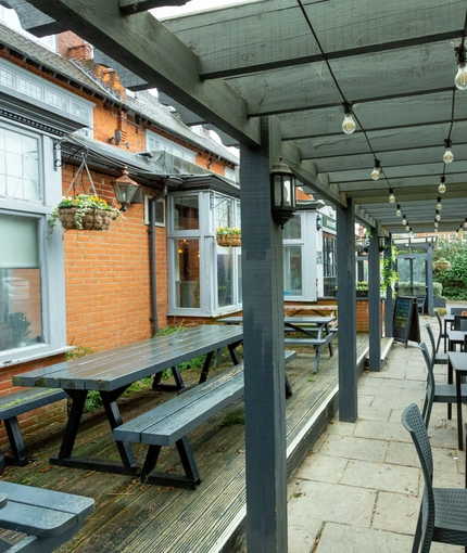 exterior of the pub