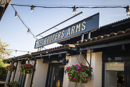 exterior facade of the pub