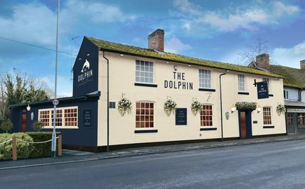 The exterior of the Dolphin.