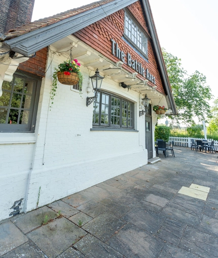 Exterior facade of venue