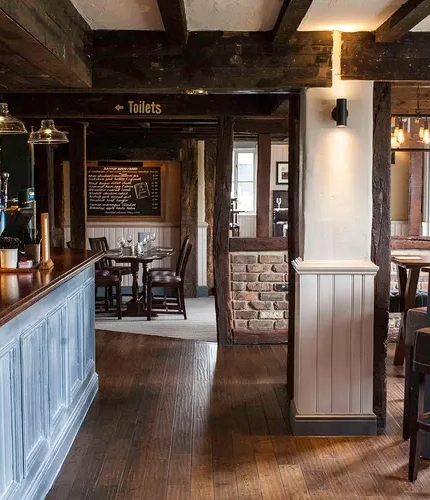 The interior of The Berkshire Arms