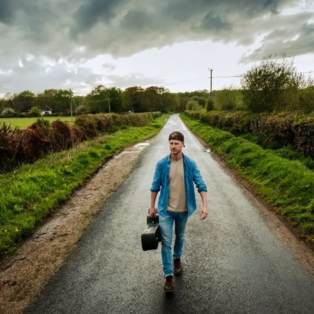 An image of Tristan Hutton advertising a live music What's On event at The Cart & Horses.