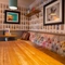 Internal seating area in a pub restaurant