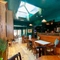 Internal seating area in a pub restaurant