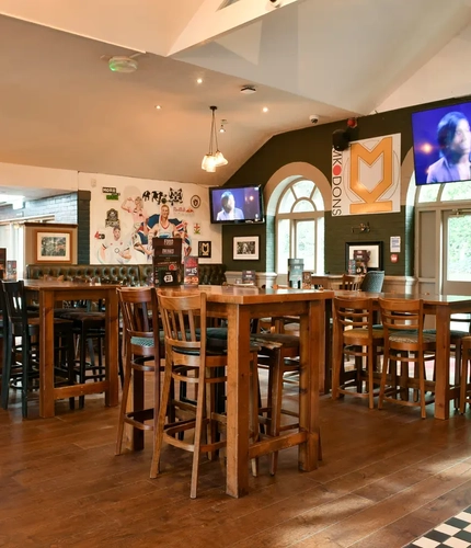 interior seating area