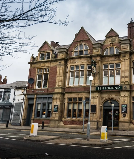 exterior of the pub