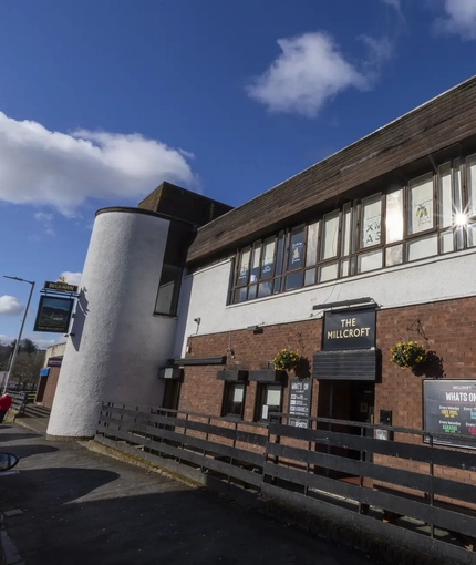 exterior of the pub