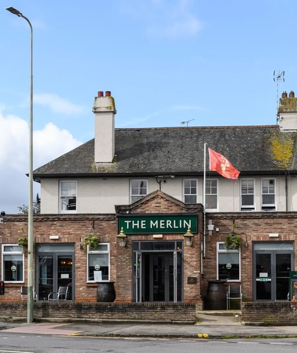 exterior of the pub
