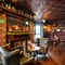 Internal seating area in a pub restaurant