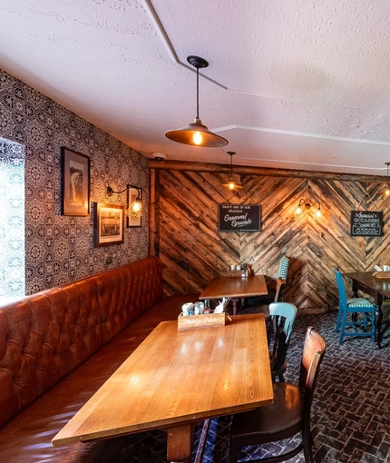 interior seating area