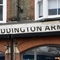 External view of a pub entrance