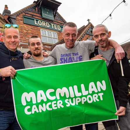 Greene King - Newsroom - Group fundraising for Macmillan Cancer Support