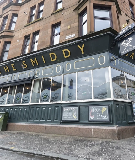 exterior facade of the pub