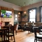 A restaurant area in a pub