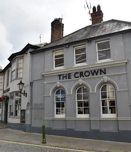 The exterior of The Crown