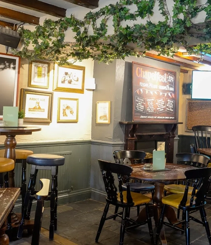 interior seating area