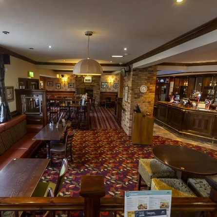 interior seating area