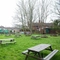 exterior beer garden of the pub