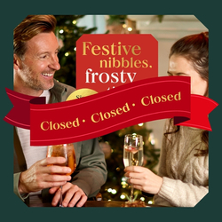 A 715x715 Week 3 Christmas Advent Calendar Reveal banner for Chef & Brewer.