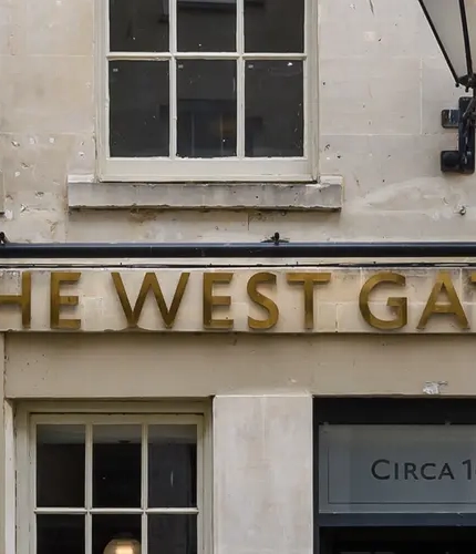 External view of a pub entrance