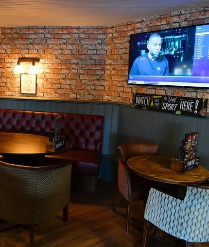 interior seating area
