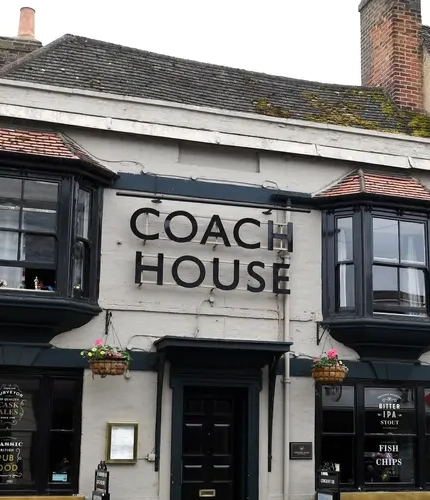 The exterior of The Coach House