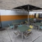 exterior shot of the beer garden